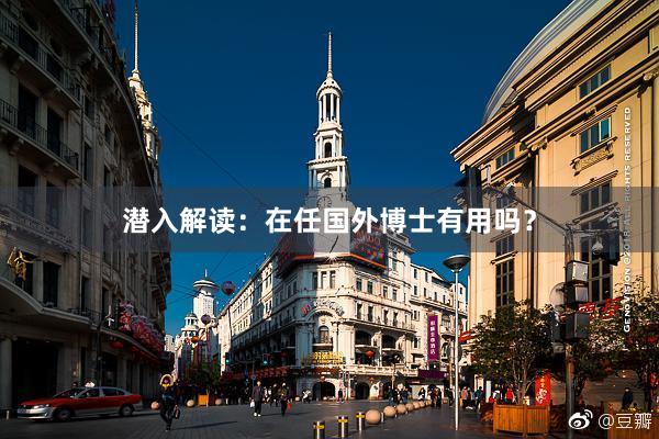 潜入解读：在任国外博士有用吗？